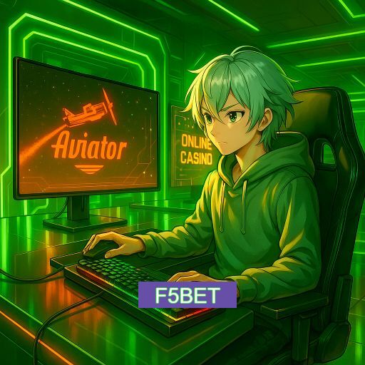 Imagem promocional do app oficial F5BET destacando a conveniência de jogar cassino online pelo celular ou navegador