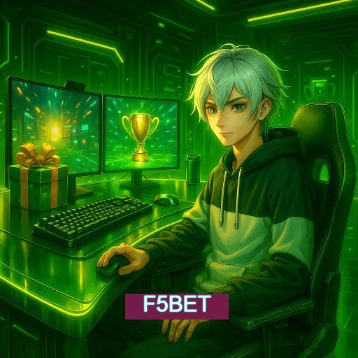 Imagem promocional do app oficial F5BET destacando a conveniência de jogar cassino online pelo celular ou navegador