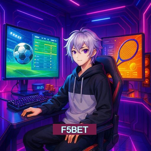 Imagem promocional do app oficial F5BET destacando a conveniência de jogar cassino online pelo celular ou navegador
