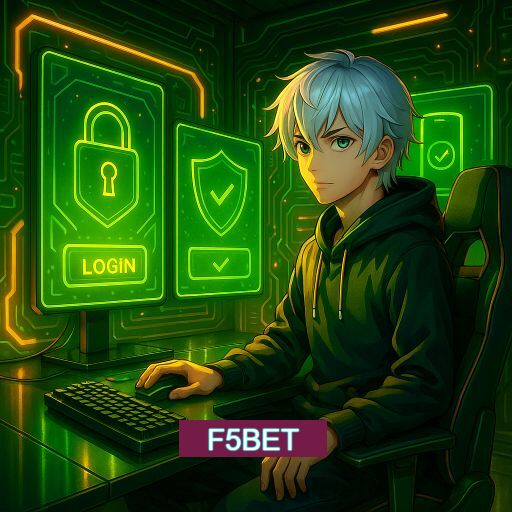 Imagem promocional do app oficial F5BET destacando a conveniência de jogar cassino online pelo celular ou navegador